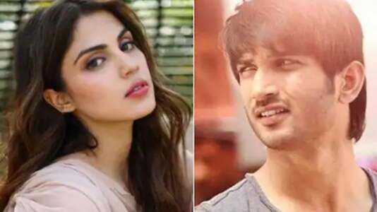 Sushant Singh Rajput Rhea. 