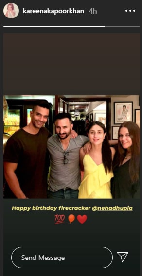 Happy Birthday Neha Dhupia: Soha Ali Khan, Kareena Kapoor Khan and Others Pour in Birthday Greetings