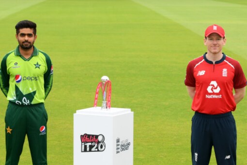 Babar Azam and Eoin Morgan