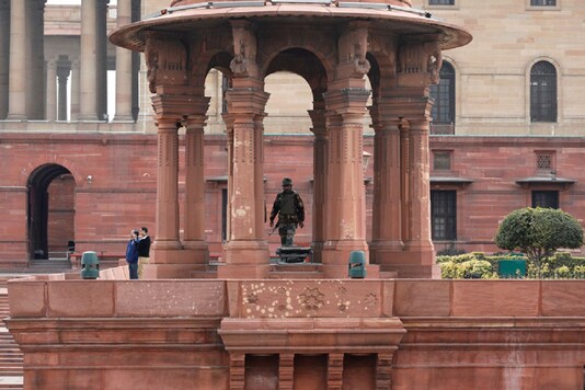 India's Defence Ministry building in South Block.