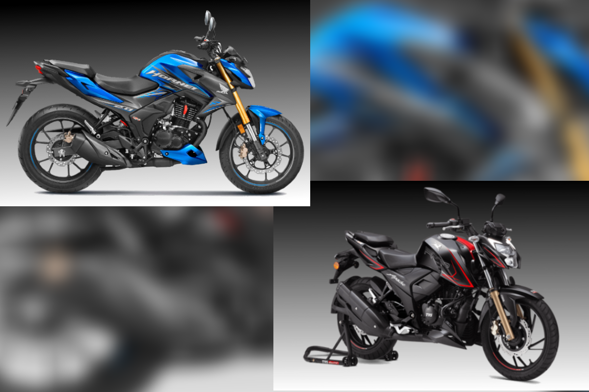 Honda Hornet 2.0 vs TVS Apache RTR 200 4V Spec Comparison Design
