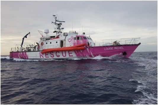 Banksy has funded a boat to rescue migrant refugees attempting to enter Europe from Africa | Image credit: Reuters 