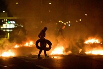 Sweden Riots Photos: Unrest in Malmo Town After Quran-Burning Rally by Far-Right Groups