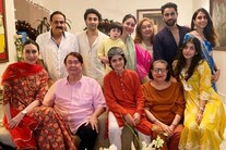 Snapshots From Kapoor Family's Ganpati Celebrations; See Pics