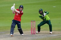 In Pics, England vs Pakistan, Second T20I at Manchester: Eoin Morgan Leads the Charge for England