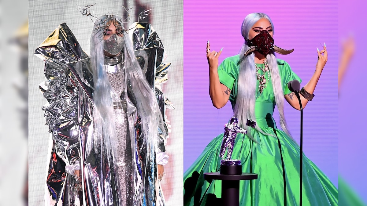 Lady Gaga's Masks Were the Real Winner of MTV VMAs, Check Out Each One of Them Here