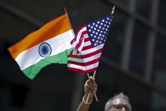 File photo of Indian and US flags.