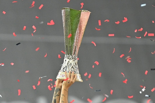UEFA Europa League trophy. (Photo Credit: AP) UEFA Europa League trophy. (Photo Credit: AP)