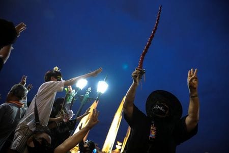 Thai PM asks student protesters 'not to create chaos'
