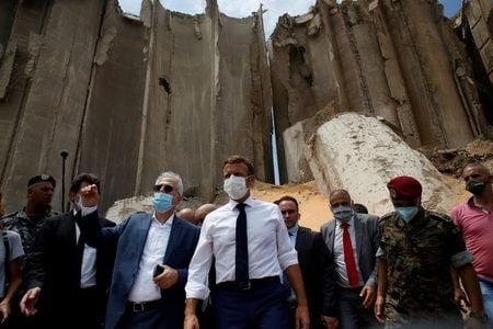 France's Macron to host donor conference for blast-stricken Lebanon