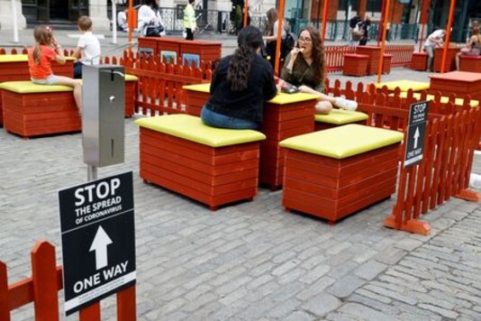 UK shopper numbers rise after launch of 'Eat Out to Help Out' scheme