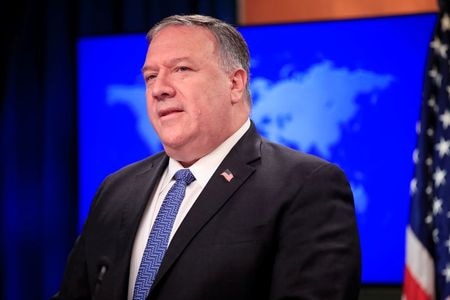 Pompeo says after Lai arrest, unlikely that China will rethink HK stance