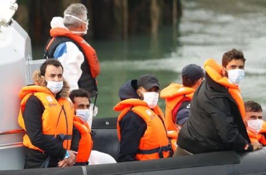 Britain says it is working with France on blocking migrant route
