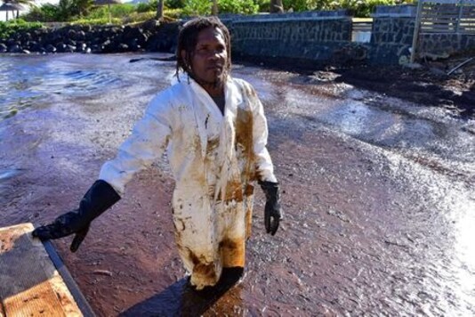 Sea life around Mauritius dying as Japanese ship oil spill spreads