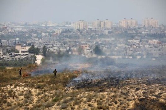 Israel halts fuel shipments to Gaza over fire balloon launches