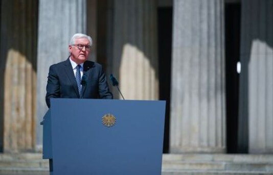 German president urges military in Belarus not to use violence