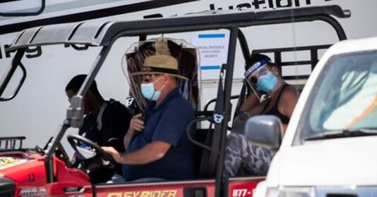 Lights, camera, not much action: Hollywood slow to restart in a pandemic