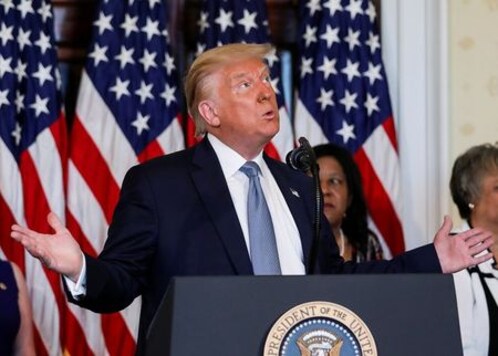 Trump floats idea that fraud could lead to re-do of November election
