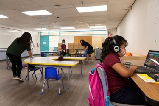 Fauci says virtual classrooms better in parts of country hard hit by COVID-19