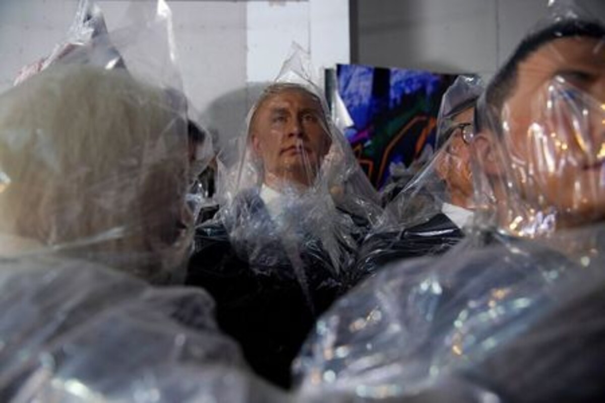In China A Trump Wax Statue Maker Laments Virus Impact After unveiling in one city, his statue will head out on tour across asia so that people can get its glimpse. trump wax statue maker laments virus impact