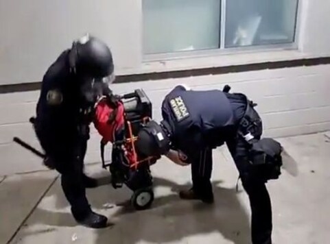 Police Declare Gathering Outside Portland's City Hall A 'riot', Order Crowd To Disperse