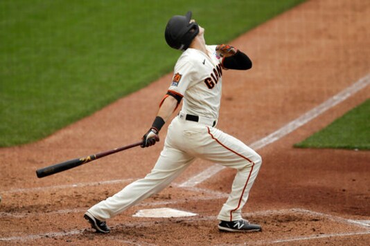 Piscotty HR, 5 RBIs, A's rout Giants 15-3 for 4th win in row