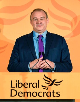 UK's Liberal Democrats Party Elects Ed Davey As New Leader