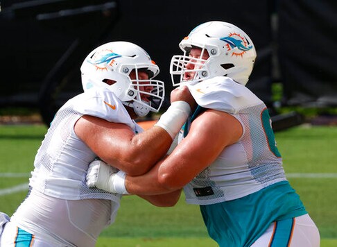 Dolphins start hitting as part of training camp crash course
