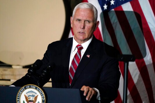 After Trump Praise, Pence Decries QAnon 'conspiracy Theory'