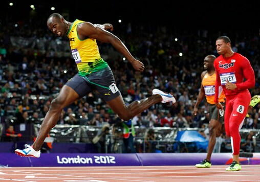 AP WAS THERE: 2012 London Olympics - Bolt defends 100 gold