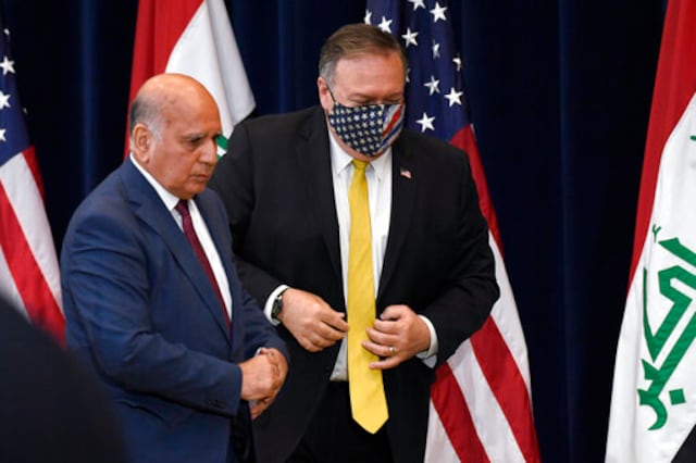 Pompeo pledges support for Iraq, targets pro-Iran militias