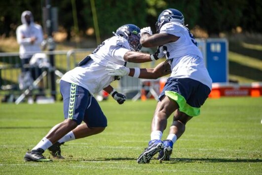 Jackson Back With Seahawks After Getting Knocked Out
