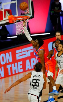 Mann leads Clippers over Thunder as stars rest for playoffs