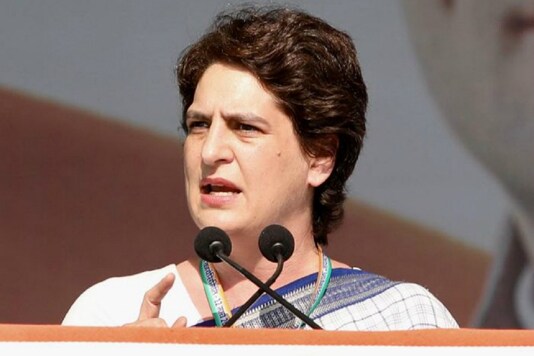 File photo of Congress leader Priyanka Gandhi Vadra. 