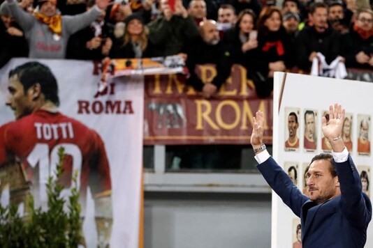 Francesco Totti at Roma (Photo Credit: AP)