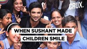 Throwback Video Of Sushant Singh Rajput At A School For Specially-Abled Children Goes Viral