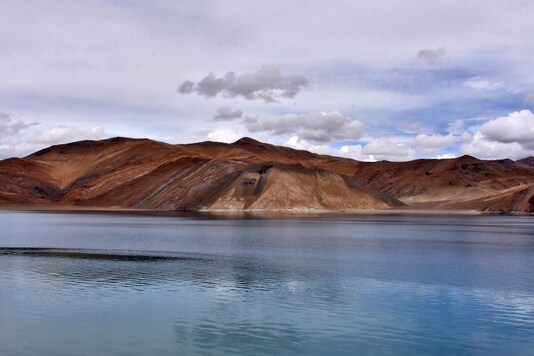 A file photo of Pangong Tso in Ladakh region. (Reuters)