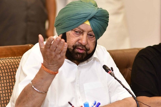 File photo of Punjab Chief Minister Amarinder Singh