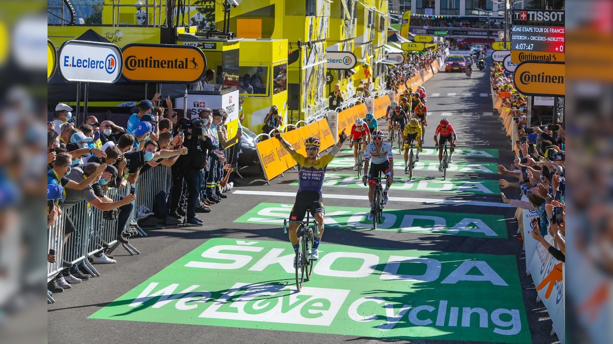 Primoz Roglic Wins Tour De France Stage 4 as Julian Alaphilippe's Race Lead Gets Slashed