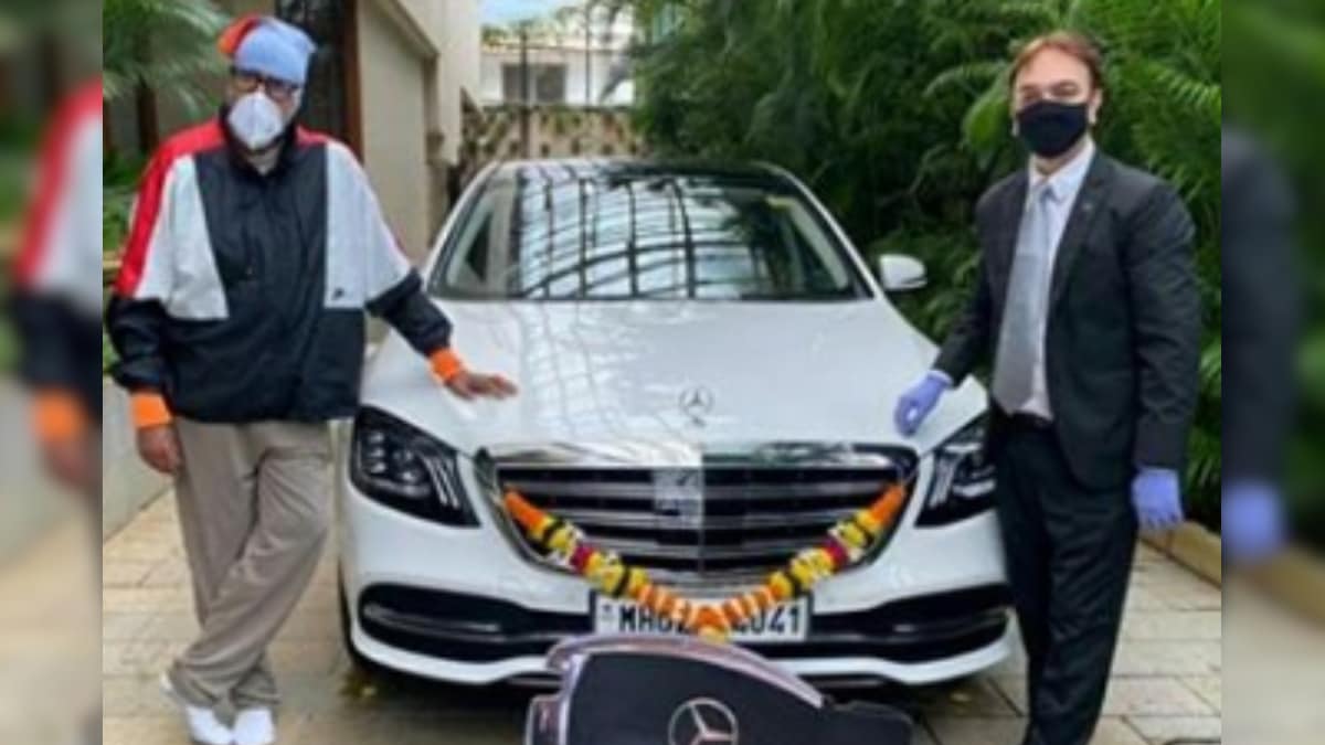 Amitabh Bachchan Buys a New S-Class Mercedes, See Pic