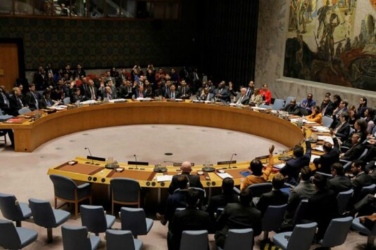 Representative photo of the United Nations Security Council.  (Reuters)