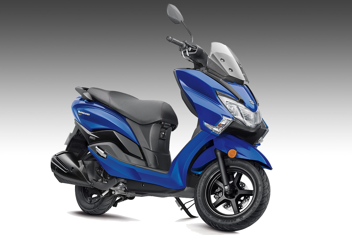 Suzuki Burgman Street 125 Launched in New Blue Colour Option in India ...