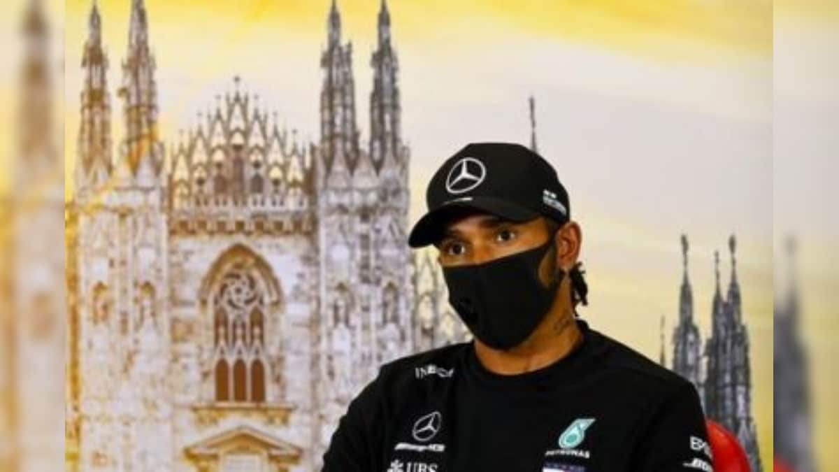 Lewis Hamilton on Tuscan Grand Prix Pole, Mercedes lock-out Front Row