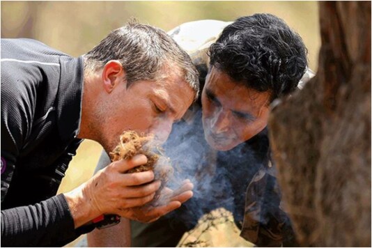 Akshay Kumar and Bear Grylls 