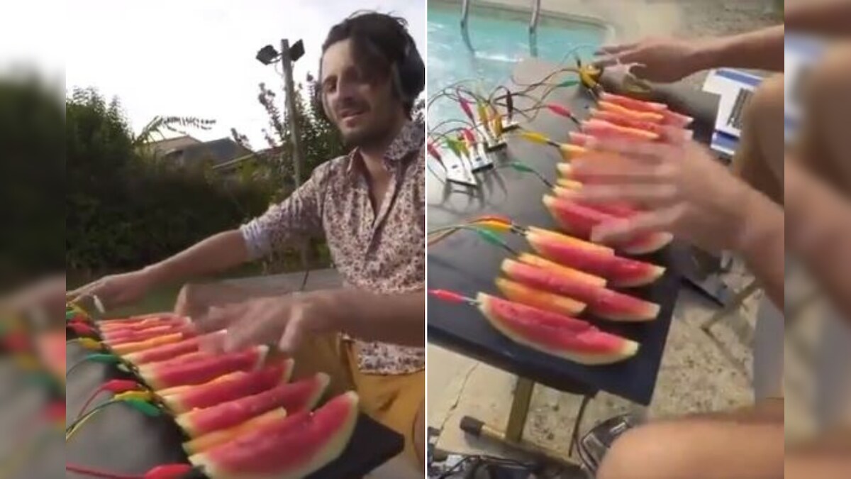 Man Creates Music Using Melons and Kiwis, Loves the 'Melondy'