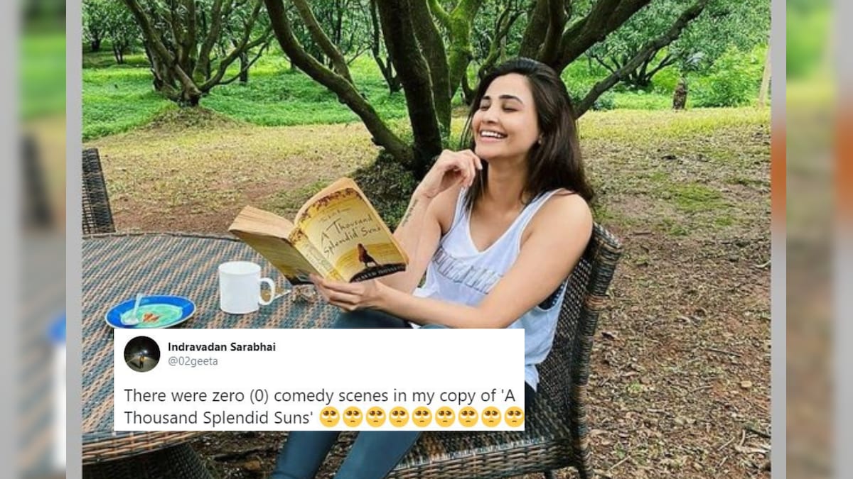 Daisy Shah Poses with 'A Thousand Splendid Suns', Her Laughter Says She Hasn't Read it