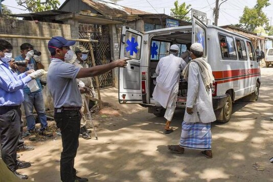 Currently, 2,400 patients are under home isolation in the district and 1,674 of them are in the state capital. (For Representation/PTI)