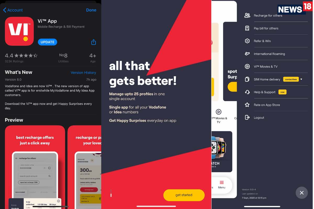 VI App Update Now Available For iPhone And Android; Family Plans, eSIM ...