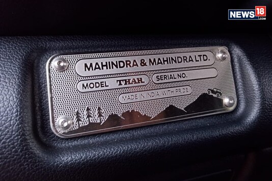 Mahindra Thar. (Photo: Arjit Garg/News18.com) Mahindra Thar. (Photo: Arjit Garg/News18.com)