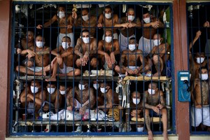 A Sneak Peek Into El Salvador's Overcrowded Prison Filled With Tattooed Gangsters